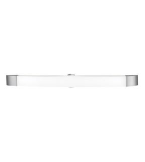 Aspen 1 Light Bathroom Vanity Lights in Brushed Steel 31005 BS/OPL
