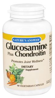 Natures Answer   Glucosamine Plus Chondroitin   90 Vegetarian Capsules