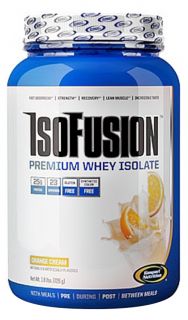 Gaspari Nutrition   IsoFusion Premium Whey Isolate Orange Cream   1.6 lbs.
