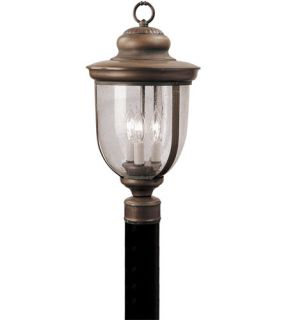 Windham 3 Light Post Lights & Accessories in Vintage Brass 2563 93