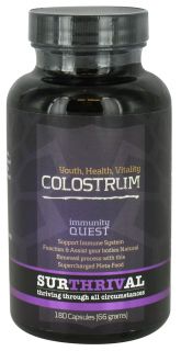 Surthrival   Colostrum Immunity Quest   180 Capsules