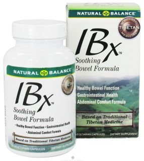 Natural Balance   IBX Soothing Bowel Formula   120 Vegetarian Capsules