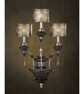 Alexander John 3 Light Wall Sconces in Hand Painted AJC 8554