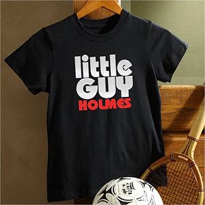 Personalized Kids Father & Son T Shirts   Little Guy