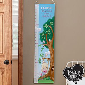 Personalized Girls Growth Chart   Precious Moments