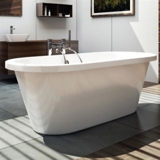 Americh International Style Freestanding Bathtub   White (66 x 29 x 22)