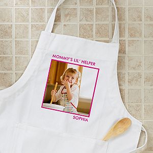 Personalized Photo Aprons for Kids   Picture Perfect