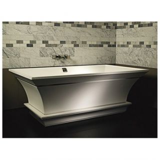 MTI Intarcia Freestanding Bathtub w/ Inverted Pedestal (67 x 40 x 24)