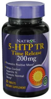 Natrol   5 HTP TR Time Release 200 mg.   30 Tablets
