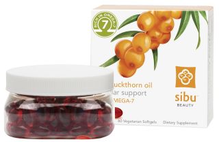 Sibu Beauty   Cellular Support Sea Buckthorn Oil   60 Softgels