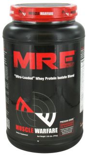 Muscle Warfare   MRE Ultra Loaded Whey Protein Isolate Blend Milk Chocolate 25 Servings   1.55 lbs.