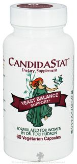Vitanica   CandidaStat Yeast Balance Support   60 Vegetarian Capsules