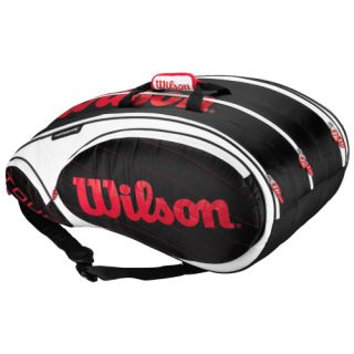 Wilson Tour Black 15 Pack Bag Wilson Tennis Bags