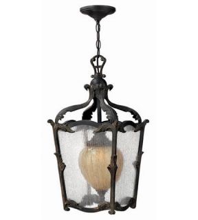 Sorrento 1 Light Outdoor Pendants/Chandeliers in Aged Iron 1422AI