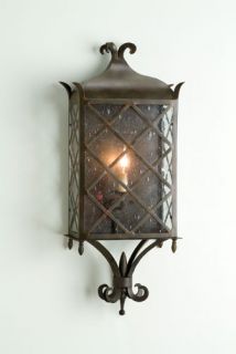 Maurice 1 Light Wall Sconces in Old Iron 5345