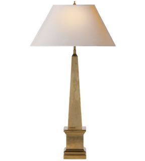 Alexa Hampton Vivien 1 Light Table Lamps in Natural Brass AH3049NB NP