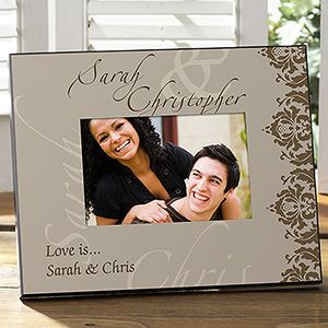 Personalized Couples Picture Frame   Perfect Pair