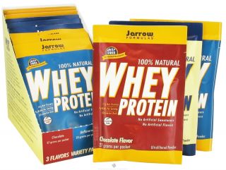 Jarrow Formulas   Whey Protein Variety Pack   12 Packet(s)