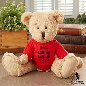 Personalized Elvis Teddy Bears   Let Me Be Your Teddy Bear