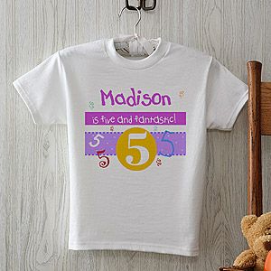 Personalized Birthday T Shirts for Kids   Whats Your Number