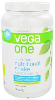 Vega   All in One Nutritional Shake French Vanilla   30 oz.