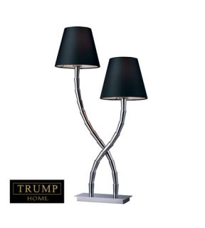 Park Avenue 2 Light Table Lamps in Chrome D1473