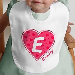 Personalized Baby Bibs   All My Heart