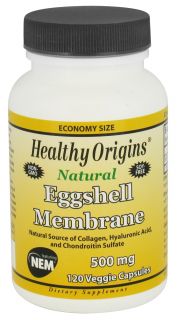 Healthy Origins   Natural Eggshell Membrane 500 mg.   120 Vegetarian Capsules