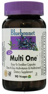 Bluebonnet Nutrition   Multi One Multivitamin & Multimineral   90 Vegetarian Capsules