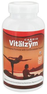 World Nutrition   Vitalzym Cardio Hybrid Enzyme Formula   300 Vegetarian Capsules