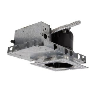 Model LED418   4in LED Square New Construction Trimless Housing