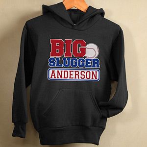 Personalized Father & Son Baseball Sweatshirts   Big Slugger