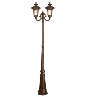 Oxford 2 Light Post Lights & Accessories in Moroccan Gold 7660 50