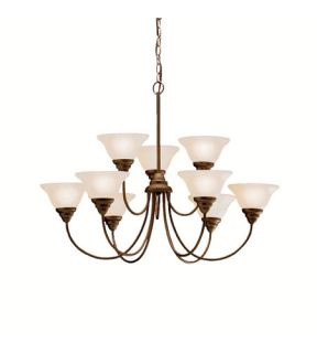 Telford 9 Light Chandeliers in Olde Bronze 2077OZ