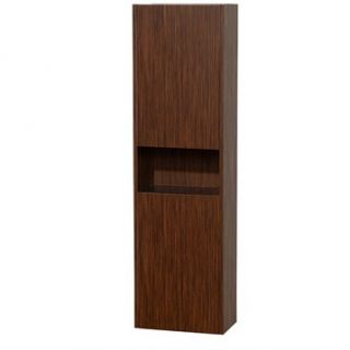 Diana Wall Cabinet by Wyndham Collection   Zebrawood