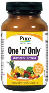 Pure Essence Labs   One n Only Womens Formula   30 Tablets