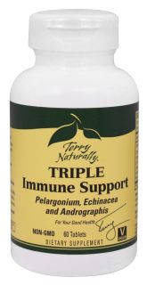 EuroPharma   Terry Naturally Triple Immune Support   60 Tablets Formerly Cold Check