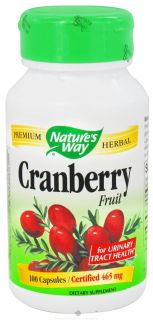Natures Way   Cranberry Fruit   100 Capsules
