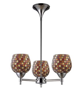 Celina 3 Light Chandeliers in Polished Chrome 10154/3PC MLT