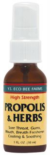 YS Organic Bee Farms   Propolis Herb Throat Spray   1 oz.