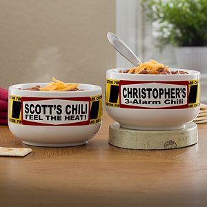 Personalized Chili Bowls   Feel The Heat