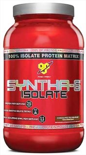 BSN   Syntha 6 100% Isolate Protein Matrix Chocolate Milkshake   2.01 lbs.