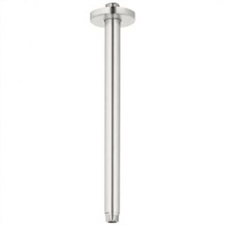 Grohe Rainshower 12 Ceiling Shower Arm   Infinity Brushed Nickel