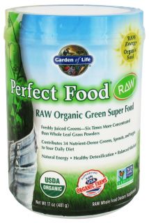 Garden of Life   Perfect Food RAW Organic Green Super Food   17 oz.