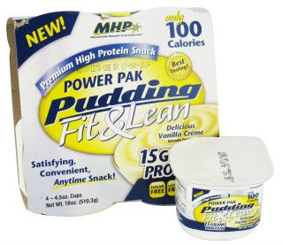 MHP   Fit & Lean Power Pak Pudding Vanilla   4.5 oz.