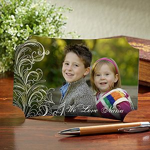 Personalized Tabletop Photo Plaque   Just For Her