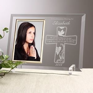 Confirmation Blessings Personalized Picture Frame