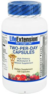 Life Extension   Two Per Day Capsules   120 Capsules