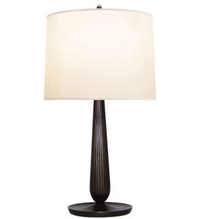 Barbara Barry Coupe 1 Light Table Lamps in Bronze With Wax BBL3013BZ S