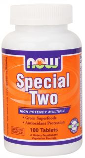 NOW Foods   Special Two High Potency Multiple Vitamin   180 Tablets